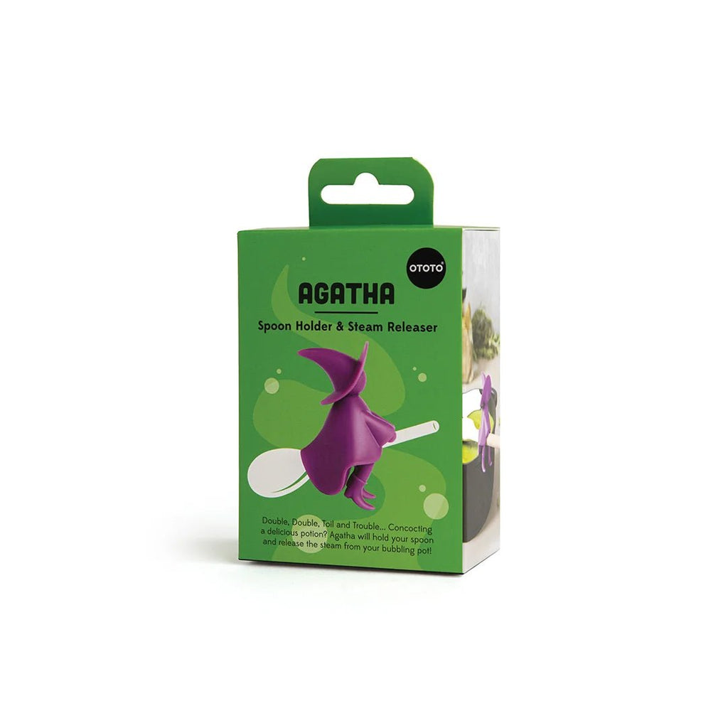 Agatha Witch Spoon Holder & Steam Releaser by OTOTO - Proven Kitchen