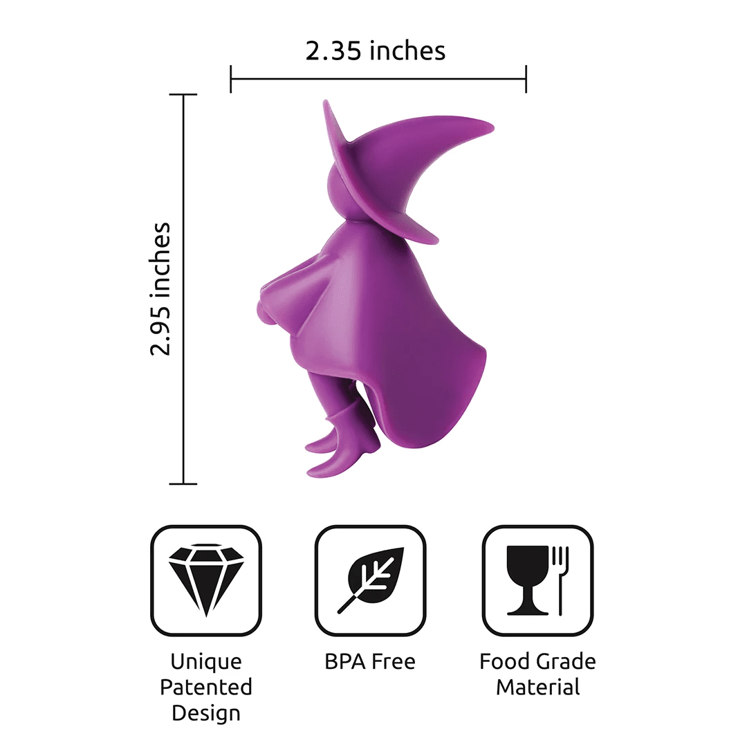 Agatha Witch Spoon Holder & Steam Releaser by OTOTO - Proven Kitchen