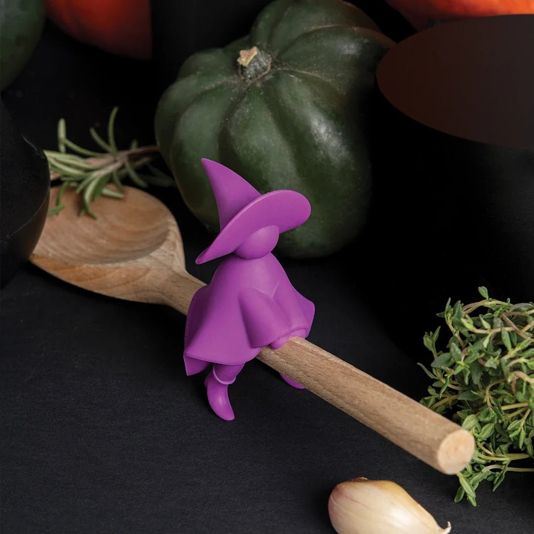 Agatha Witch Spoon Holder & Steam Releaser by OTOTO - Proven Kitchen