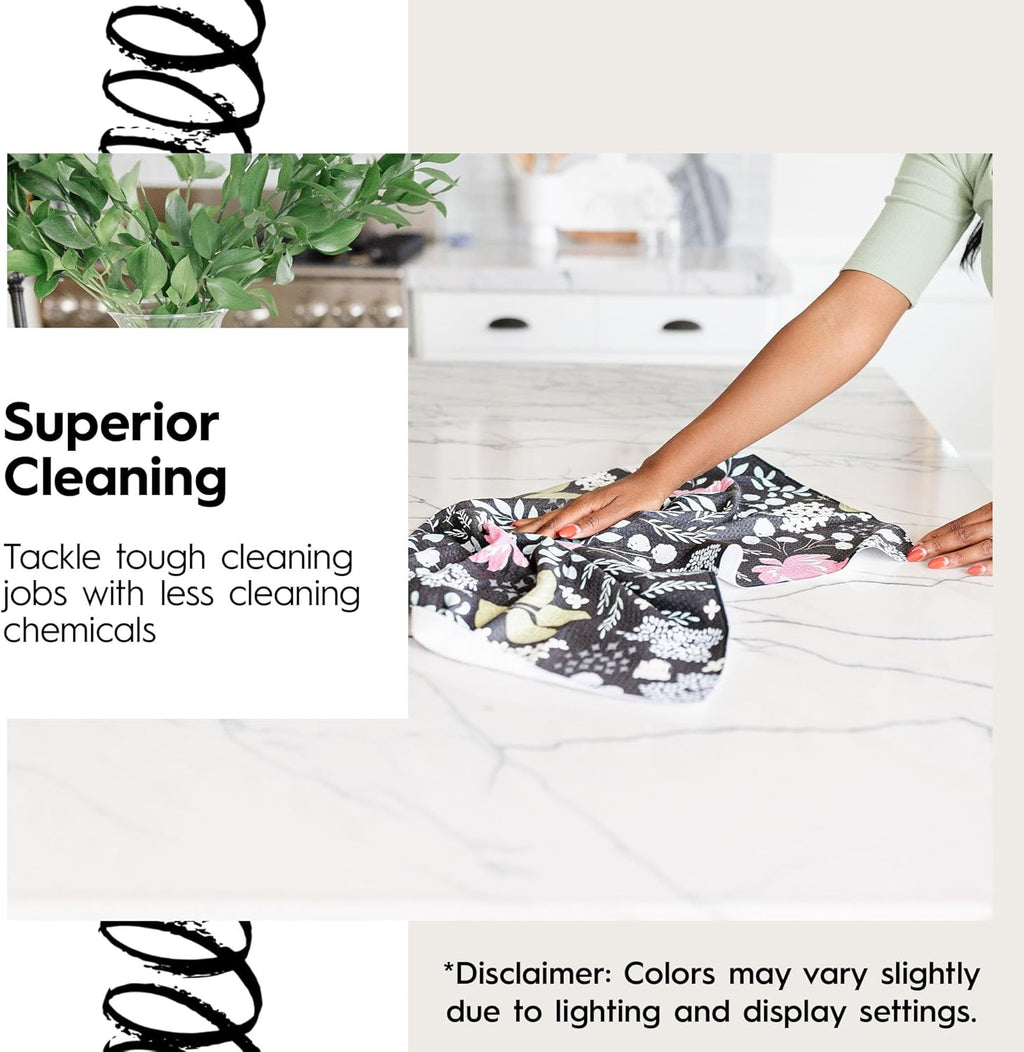 Halloween Is Here Geometry Tea Towel - Proven Kitchen