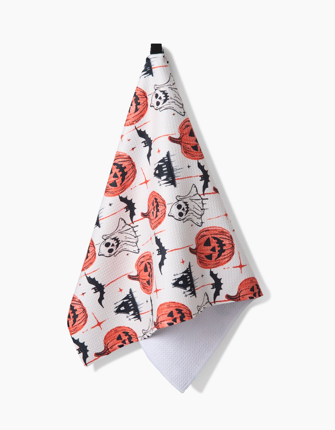 Halloween Is Here Geometry Tea Towel - Proven Kitchen