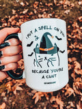 I Put A Spell On You Mean Kitty Halloween Mug - Proven Kitchen