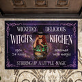 Personalized Witch's Kitchen Doormat — Wickedly Delicious Halloween Gift - Proven Kitchen