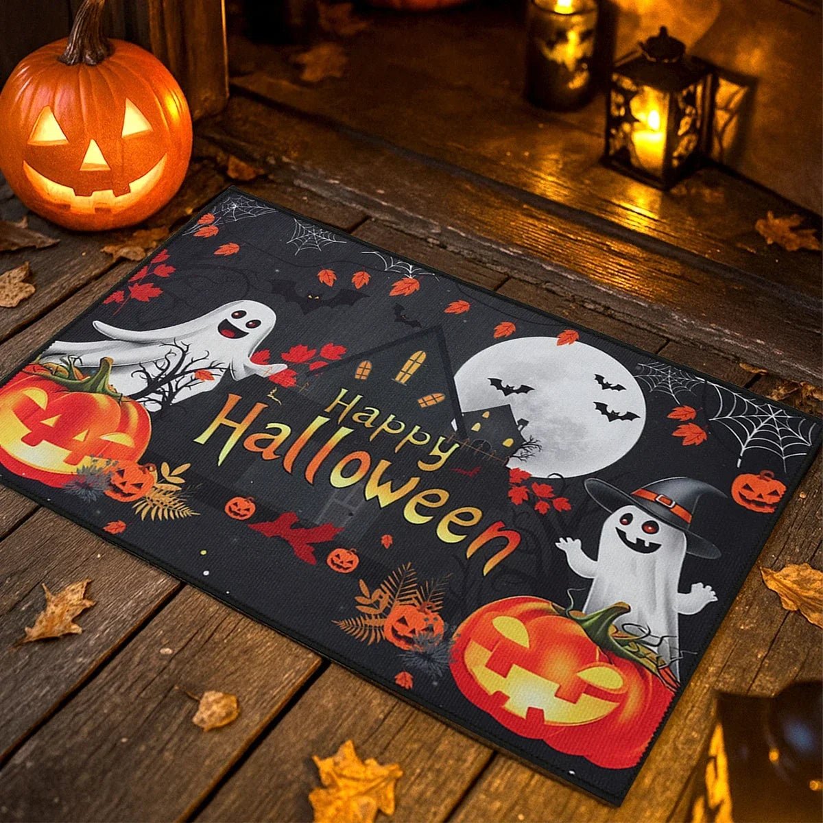 VIKAMA Halloween Doormat Durable And Easy To Clean Halloween Home Decor, Suitable For Bedrooms, Kitchens, Entrances, Etc. - Proven Kitchen