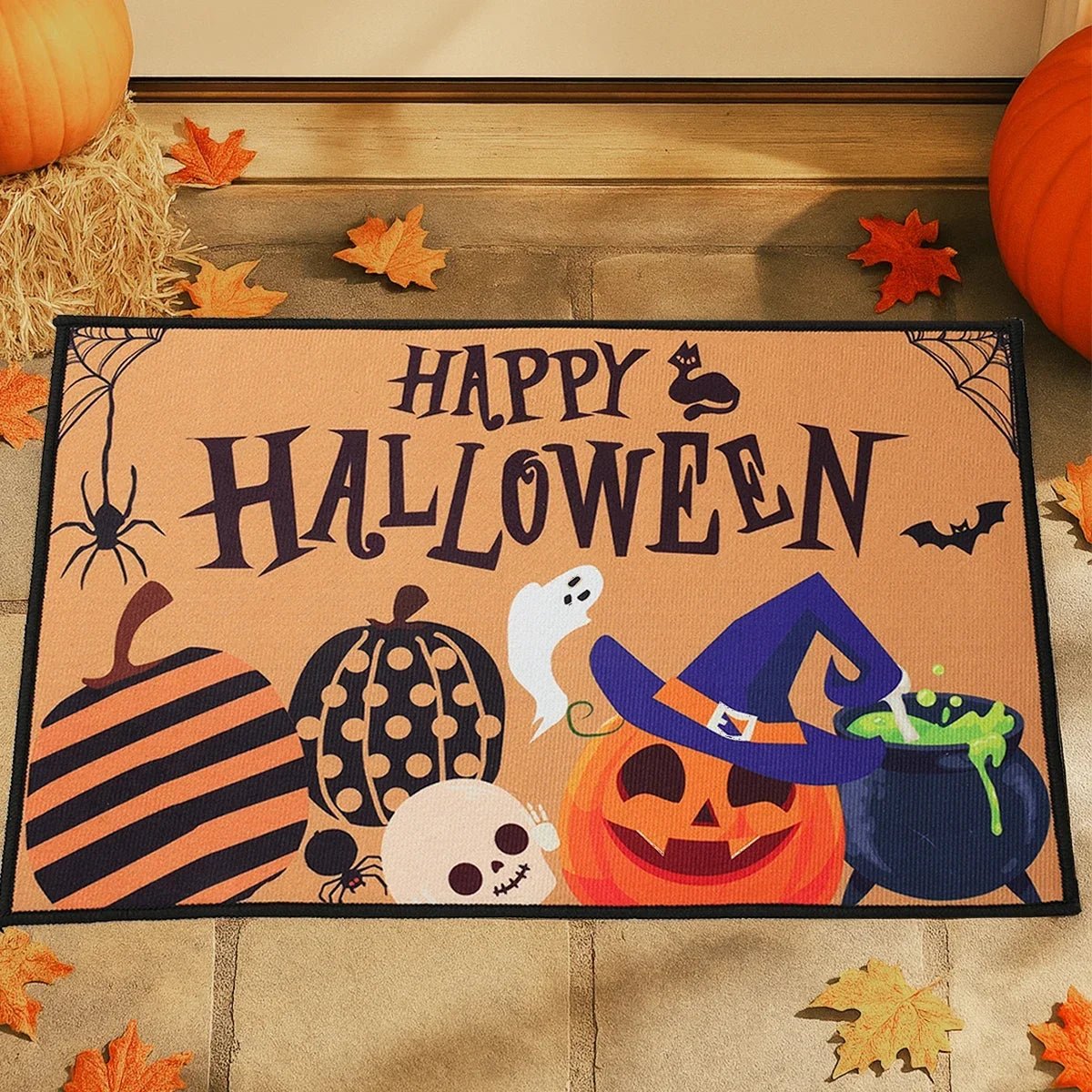 VIKAMA Halloween Doormat Durable And Easy To Clean Halloween Home Decor, Suitable For Bedrooms, Kitchens, Entrances, Etc. - Proven Kitchen