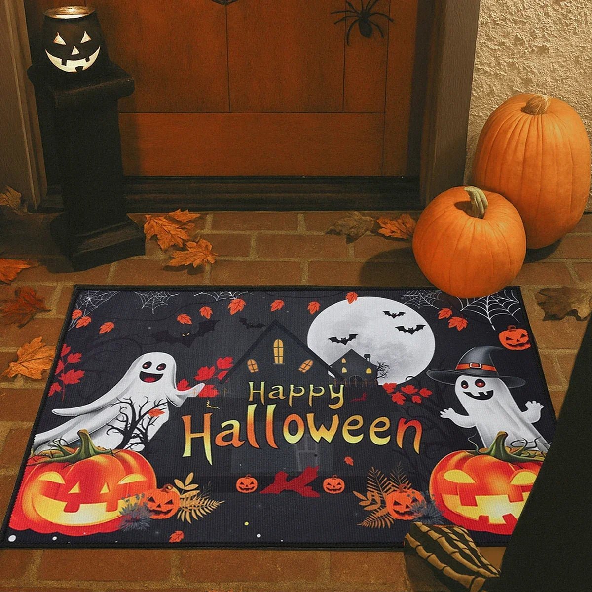 VIKAMA Halloween Doormat Durable And Easy To Clean Halloween Home Decor, Suitable For Bedrooms, Kitchens, Entrances, Etc. - Proven Kitchen